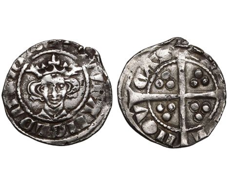 ENGLAND. Edward I, 1272-1307. Silver Penny, ND. Newcastle-upon-Tyne Mint. Sterling type. Obv: + ЄDW R’ ANGL’ DNS HYB, crowned