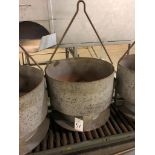 Dipping Pot, 29.5" Diameter x 22.5" Deep (Approx), w/ Manual Trap Door