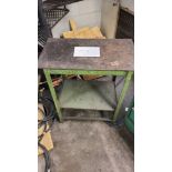 32" x18" Steel Table