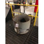 Dipping Pot, 29.5" Diameter x 22.5" Deep (Approx), w/ Manual Trap Door