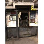 Mazak Quick Turn 300S CNC Chucker, S/N 145567 (New 2000), w/ Mazatrol CNC Control, Chip Conveyor (