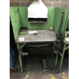 36" x 28" x 1" Steel Weld Table