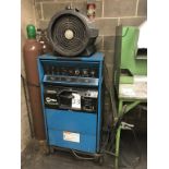 Miller Syncrowave 351 TIG Welder CC AC/DC Welding Power Source, S/N KH460636, with Miller Coolmate 4