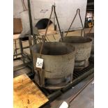 Dipping Pot, 29.5" Diameter x 22.5" Deep (Approx), w/ Manual Trap Door