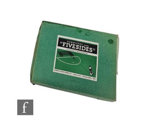 A Subbuteo Fivesides, boxed. 