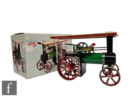A Mamod TE1A Steam Tractor, boxed. 