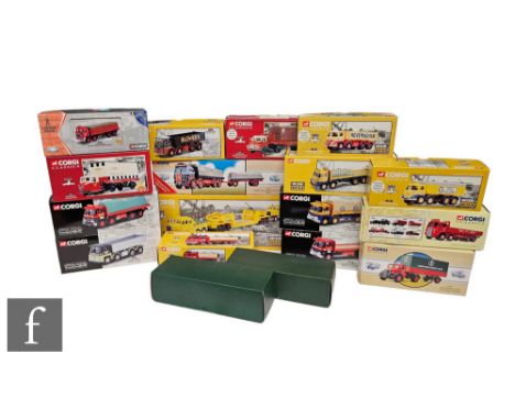 Eighteen Corgi diecast models, to include Guy Invincible, Building Britain, London Brick etc, all boxed. (18) 