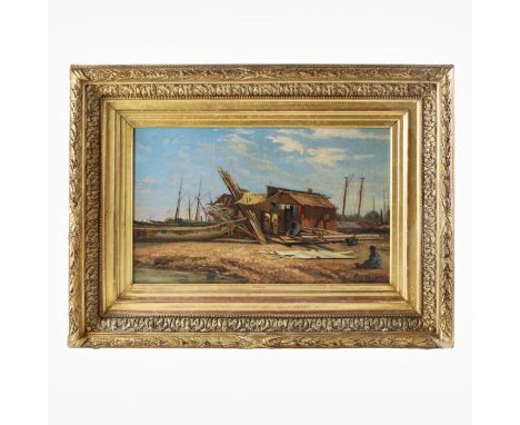 Alexey Bogolyubov. Astrakhan. Admiralty. A variant of the work of the same name from the collection of the Russian Museum, th