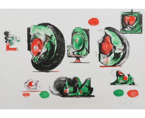 Graham Sutherland (British, 1903-1980) Sheet of Studies (Tassi 116) 2/200, signed and numbered in pencil (in the margin) lith