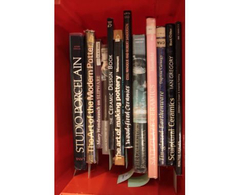 (Books) Studio Ceramic Interest Collection of books to include Marion Whybrow, Leach Pottery St. Ives: The Legacy of Bernard 