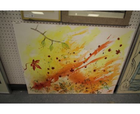 Celia Ashworth, canvas Autumn