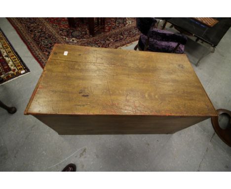 Victorian grained trunk