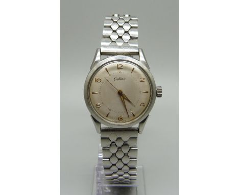 A gentleman's 1950's manual wind Certina wristwatch 