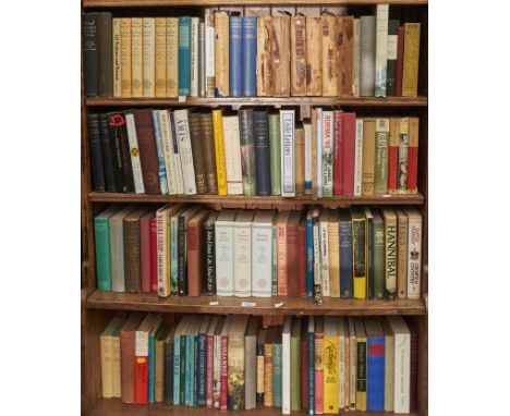 Four shelves of books, miscellaneous general shelf stock 