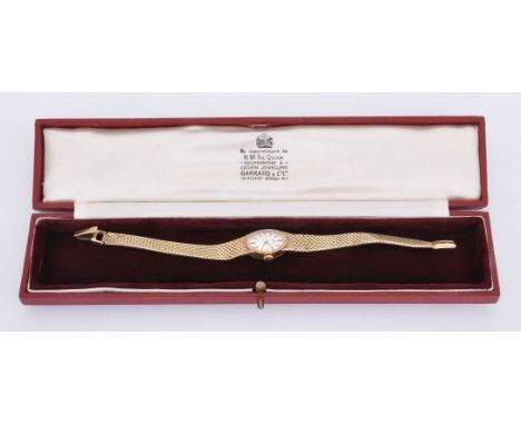 Omega,   Lady's 9 carat gold bracelet watch, no. 7118800, circa 1968   Movement: Cal. 484, manual wind, 17 jewels   Case: 9 c