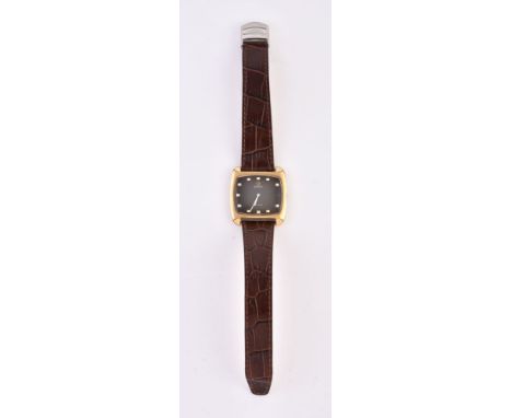 Omega, De Ville, Ref. 111.100,   Bi-colour wrist watch, circa 1970   Movement: Cal. 620, manual wind, 17 jewels, adjusted to 