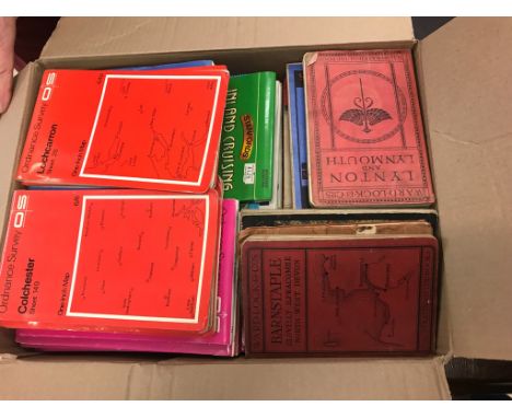 A quantity of assorted Ordnance Survey maps