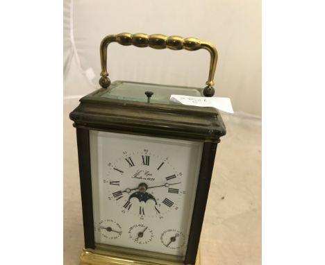 A L'epee repeater calander moon-phase carriage clock