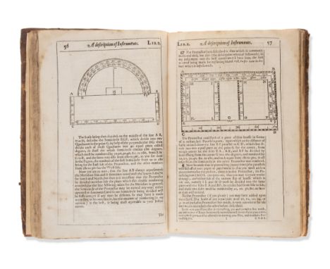 Leybourn (William) The Compleat Surveyor, containing the whole Art of Surveying of Land, second edition, engraved portrait fr