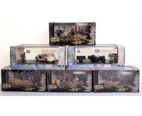 Forces Of Valour 1:32nd scale,83005 German 716th Infantry Normandy 1944, 83203 UK Army 7th Armoured Division, 83204 US Army 8