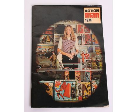 Scarce Palitoy vintage Action Man 1974 Trade Catalogue, interesting 28 page catalogue in good original condition, some biro g