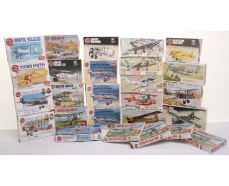 Airfix 1-72nd Scale Plastic Aircraft Kits,255 Beagle Basset 206, 263 Grumman Duck, 266 Harrier, 298 Firefly MK.5,397 D.H.C. B