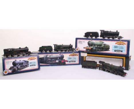 Three Bachmann OO Gauge Locomotives,31-603 VI 466 L.N.E.R Lined Black 2-6-2, 31-802 93xx Class B.R. Black 9305 2-6-0,31-302 4