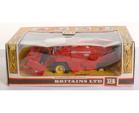 Britain’s 9570 Massey Ferguson Combine Harvester, 1:32nd scale metal & plastic model, in 1st issue window box in mint boxed c