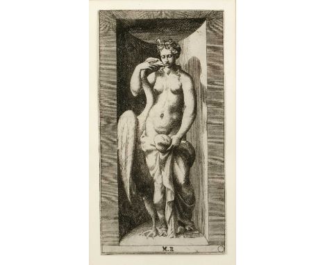 Guilio Bonasone (c1498-c1580)Leda, engraving, 17cm x 9cmEx collections: J. M Rysbrack, R. BalmanoProvenance: Elizabeth Harvey