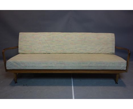 A vintage teak sofa bed possibly by Greaves &amp; Thomas 