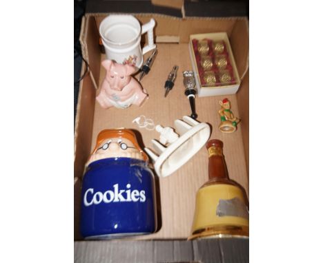 Wade Natwest money box, decanter &amp; biscuit barrel ect 
