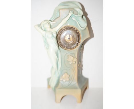 Art Nuoveau clock signed Bernhard Bloch Height 30 cm