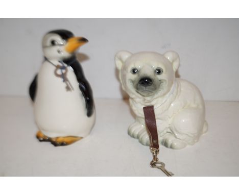 2 Goebel money boxes