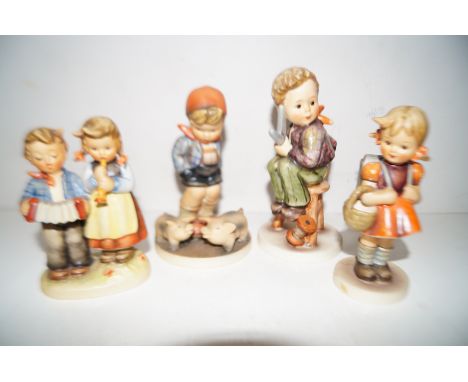 4 Goebel figurines Tallest 15 cm