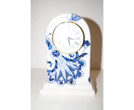 Old Tupton ware mantle clock in original box 