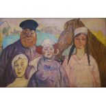 Boris Dimitrevitch GRIGORJEFF (1886-1939), Attribué à