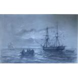 ECOLE RUSSE DU XIXème SIECLE, dans le goût de Ivan Constantinovich AIVAZOVSKY