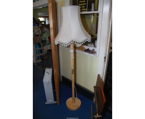A floor standing lamp.