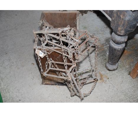 A chain ladder.