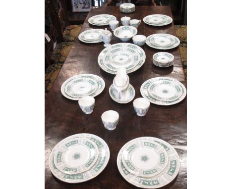 A Coalport eight setting part tea/dinner service  