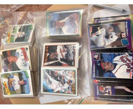 1980's tops baseball cards approx 700