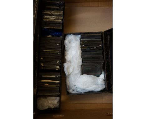Over 100 magic lantern slides 