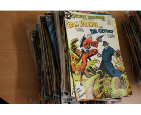 Large collection of DC comics majority from the 80's & 90's 