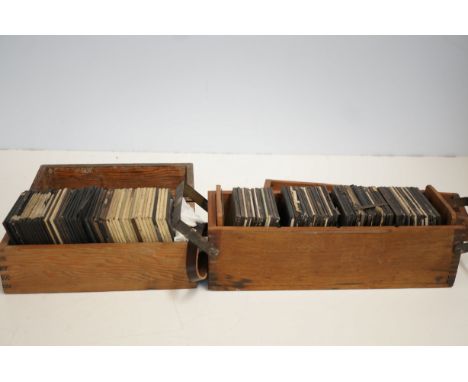 Approx 250 magic lantern slides 