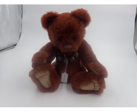Charlie Bears Rusty, CB0104582, with tags, 40cm H. UK P&amp;P Group 2 (£20+VAT for the first lot and £4+VAT for subsequent lo