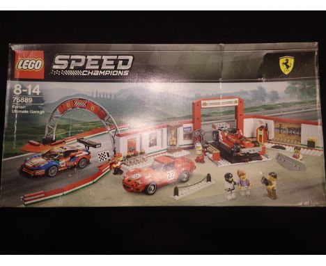 Lego Speed Champions Ferrari Ultimate Garage, factory sealed. UK P&amp;P Group 2 (£20+VAT for the first lot and £4+VAT for su