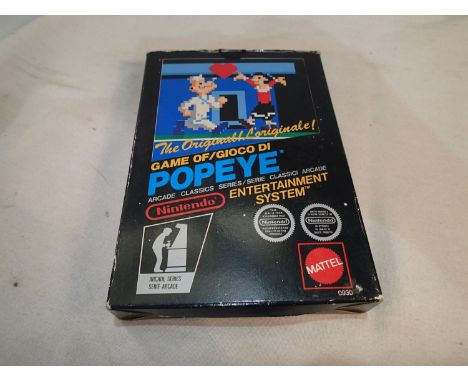 Popeye, Mattel CIB. UK P&amp;P Group 1 (£16+VAT for the first lot and £2+VAT for subsequent lots) 