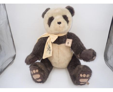 Boyds Bear, Zen, with tag attached, stitch down nose and jointed at limbs. Approx. 75cm (H). UK P&amp;P Group 3 (£30+VAT for 