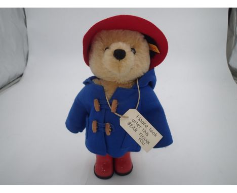 Steiff Paddington, 354694, with tags, 30cm H.UK P&amp;P Group 1 (£16+VAT for the first lot and £2+VAT for subsequent lots) 