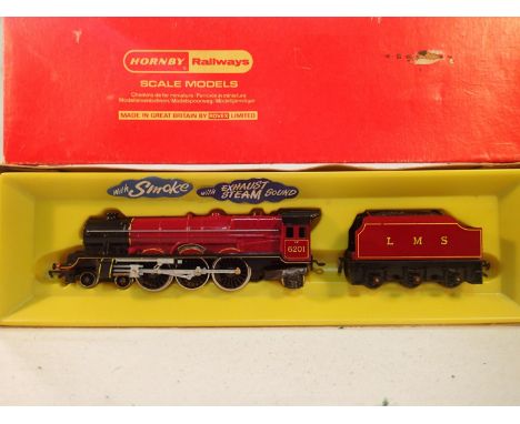 Hornby R258 Princess Elizabeth, Red, LMS, 6201, very good condition, box in fair to good condition. UK P&amp;P Group 1 (£16+V